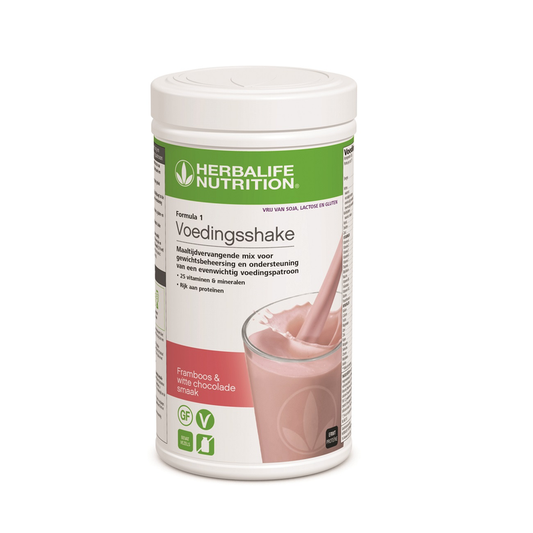 Formula 1 Vrij Van voedingsshake Framboos & witte chocolade 500 g