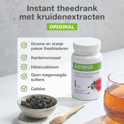 Instant theedrank met kruidenextracten origineel 102g