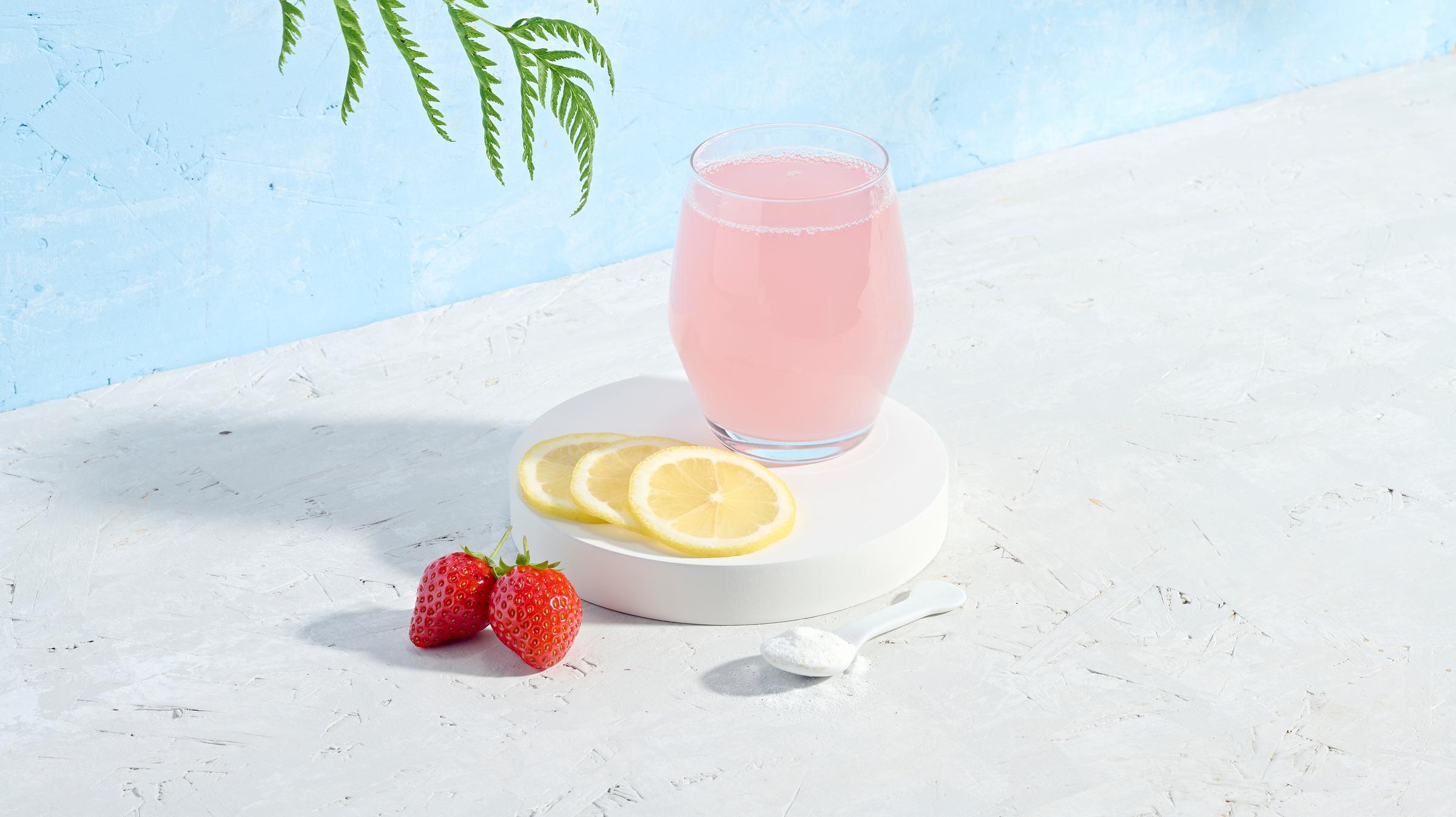 SKIN Collageen Skin Booster Aardbei- en citroensmaak 171 g