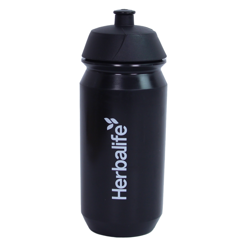 Sport bidon 500 ml Zwart 1 stuk 500 mL